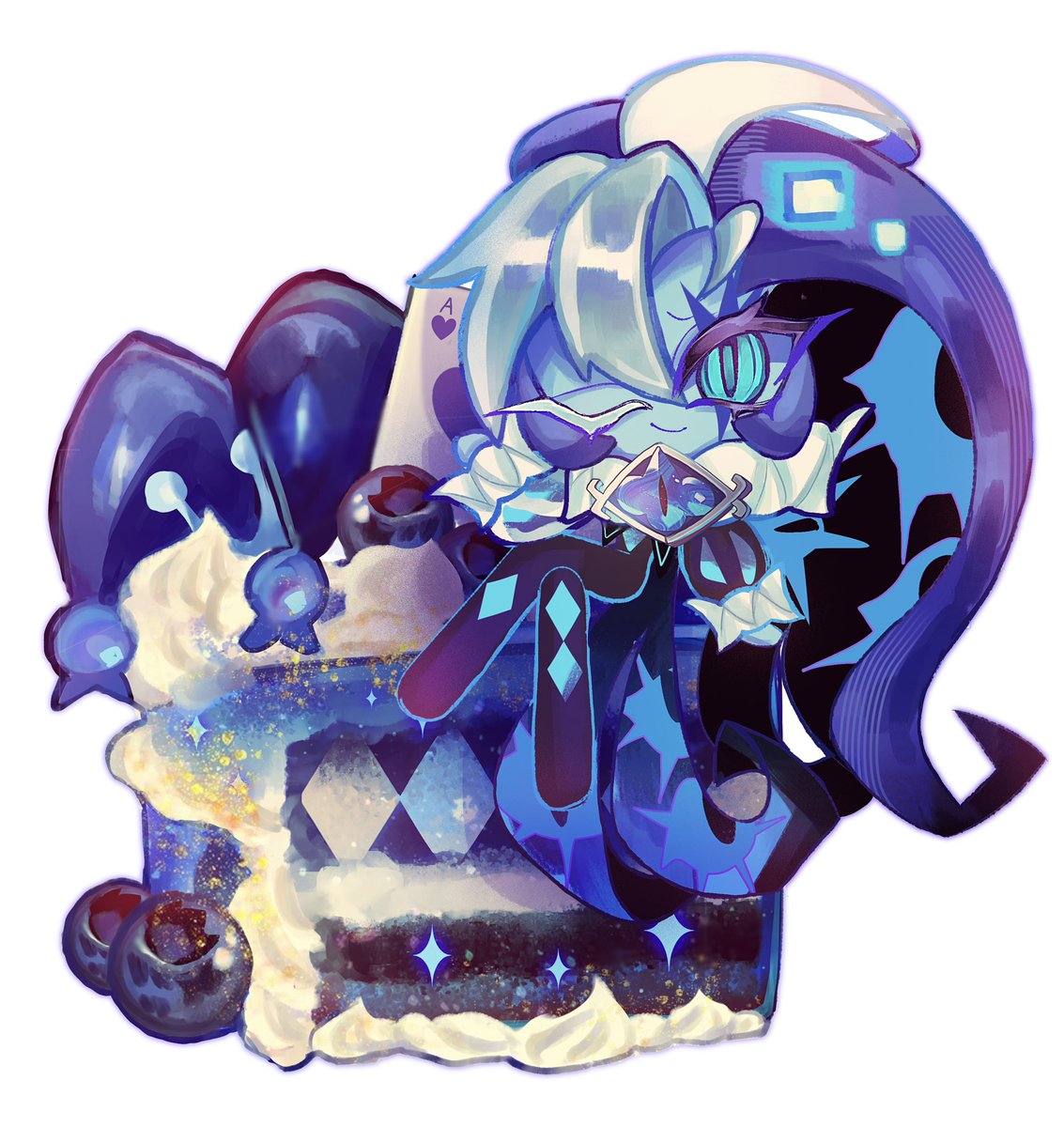 valetknown's tweet photo. Shadowmilkcookie 🍰🫐 https://t.co/wcmPMipfSj