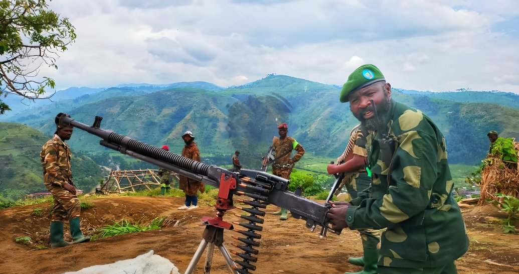 Newsupdateer's tweet photo. La ville de #Remake dans le secteur Katoyi du 1er groupe Ufamandu, territoire de Masisi, reste sous le contrôle de #Wazalendo et de #FARDC suite au délogement des rebelles #M23 et forces armées rwandaises #RDF se retirèrent vers Ngungu, contrairement aux revendications pro-Rwanda https://t.co/LtnhxTwoJK