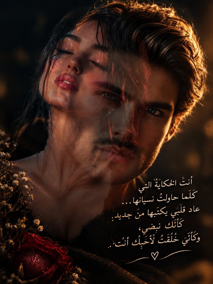 iw1zmk's tweet photo. «أنتَ الحكايةُ التي
كلّما حاولتُ نسيانها…
عاد قلبي يكتبها من جديد.
كأنّك نبضي،
وكأنّي خُلقتُ لأحبّك أنتَ.» 🖤✨مـٰ۫ﹻــ͡ـزاجـيـة༊᭄🦋 https://t.co/nduKtm3H1I