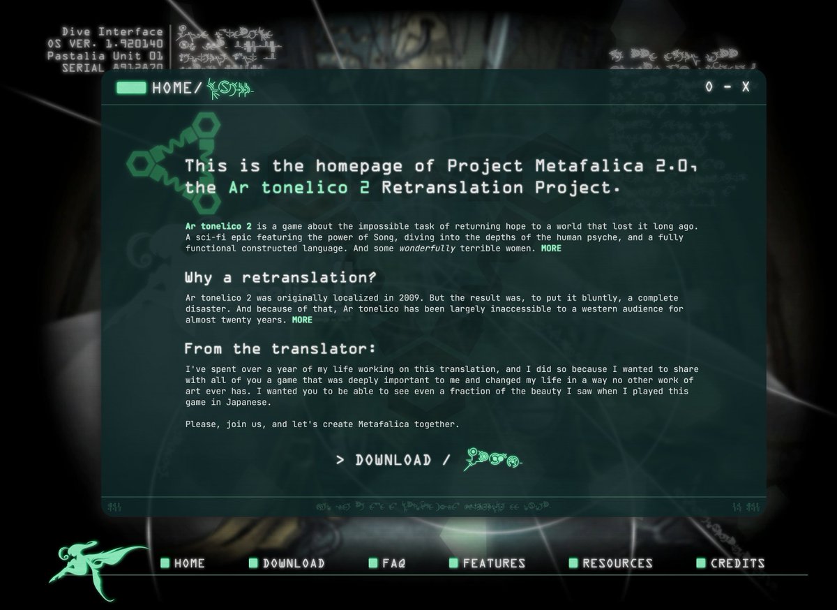 rememertofocus's tweet photo. ngl, this is the best patch I have ever seen someone make for a game WHAT IS THIS
this project completely surpassed my expectations
LITERALLY THE PATCH WORKS FOR EVERY VERSION, INCLUDING JP AND EU? I HAVE NEVER SEEN ANYTHING LIKE THIS.
I can only say thank you. 

PLAY AR TONELICO https://t.co/JrSJ3auV2C