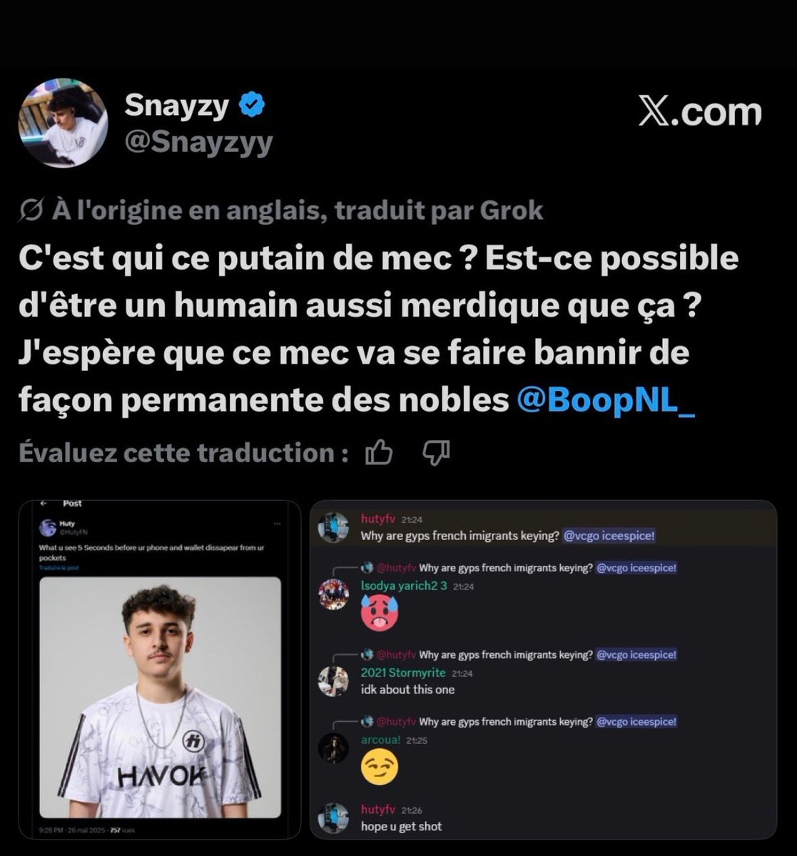 mugi594's tweet photo. Gg pour avoir signer un raciste https://t.co/eezoanljkm