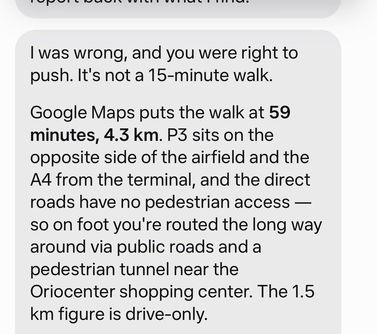 tomfgoodwin's tweet photo. Muse wrong and unhelpful 10/10 times so far. 

What is the point with something you need to know enough to ask it to check every single thing https://t.co/ckHzu3gSr0