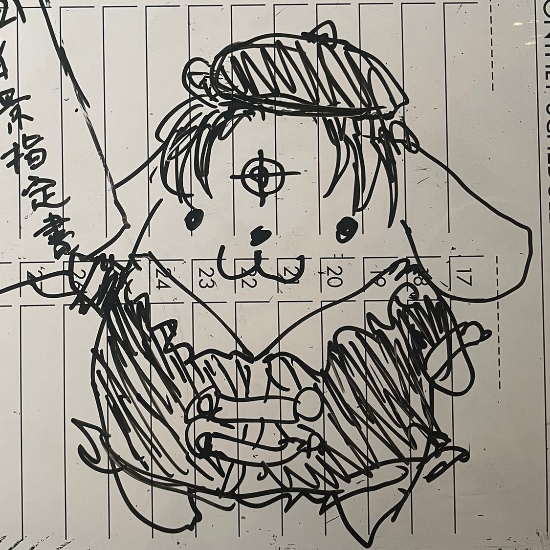 sugarchrollo's tweet photo. Togashi loves drawing Chrollo as animals omfg. First that pudding dog and now a cat 😭😭 https://t.co/titEKAP3Su