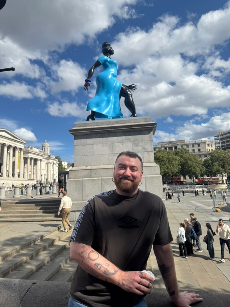 samsmith's tweet photo. 💙 https://t.co/q0E3IPLdgj