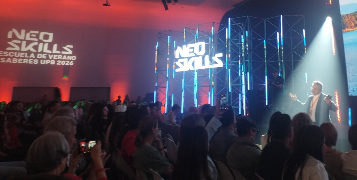 Osced14's tweet photo. Avanza #EscueladeVeranoUPB NeoSkills: Talentos del futuro e Inteligencia del Amor. Reflexiones sobre el valor humano en la formación de talentos para futuros posibles #SinLimites .@upbcolombia Cc @desderectoria @manpower @Comfama @McKinsey @upbvirtual @mova @idi_isaac @linacanov https://t.co/VUBOQAZIZX