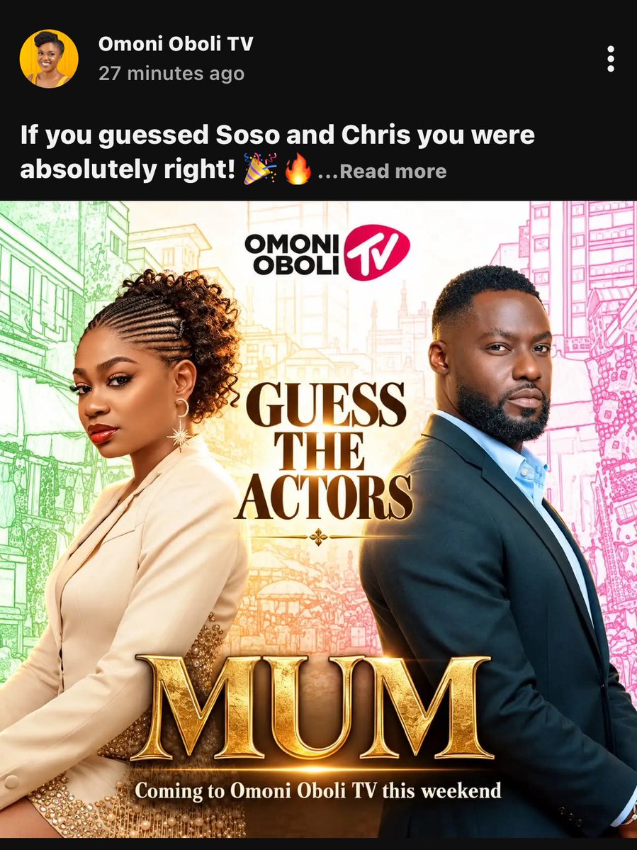 Askher_gracy's tweet photo. I love Chris Attoh and Detola Jones chemistry 

Love his chemistry with Teniola Aladese too

Now we are about to see what him and Soso have in store for us🤭 https://t.co/L9v7J9rlNP