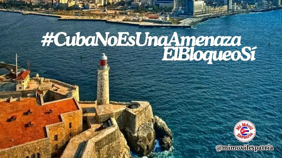 AbelSan95's tweet photo. ✍️@DiazCanelB Seguiremos luchando por la paz, defendiendo nuestra soberanía y trabajando de conjunto para superar la agresión despiadada que nos impone el gobierno estadounidense.
#CubaNoEsUnaAmenaza el bloqueo sí.
#MiMóvilEsPatria https://t.co/cnrNRC1xVh