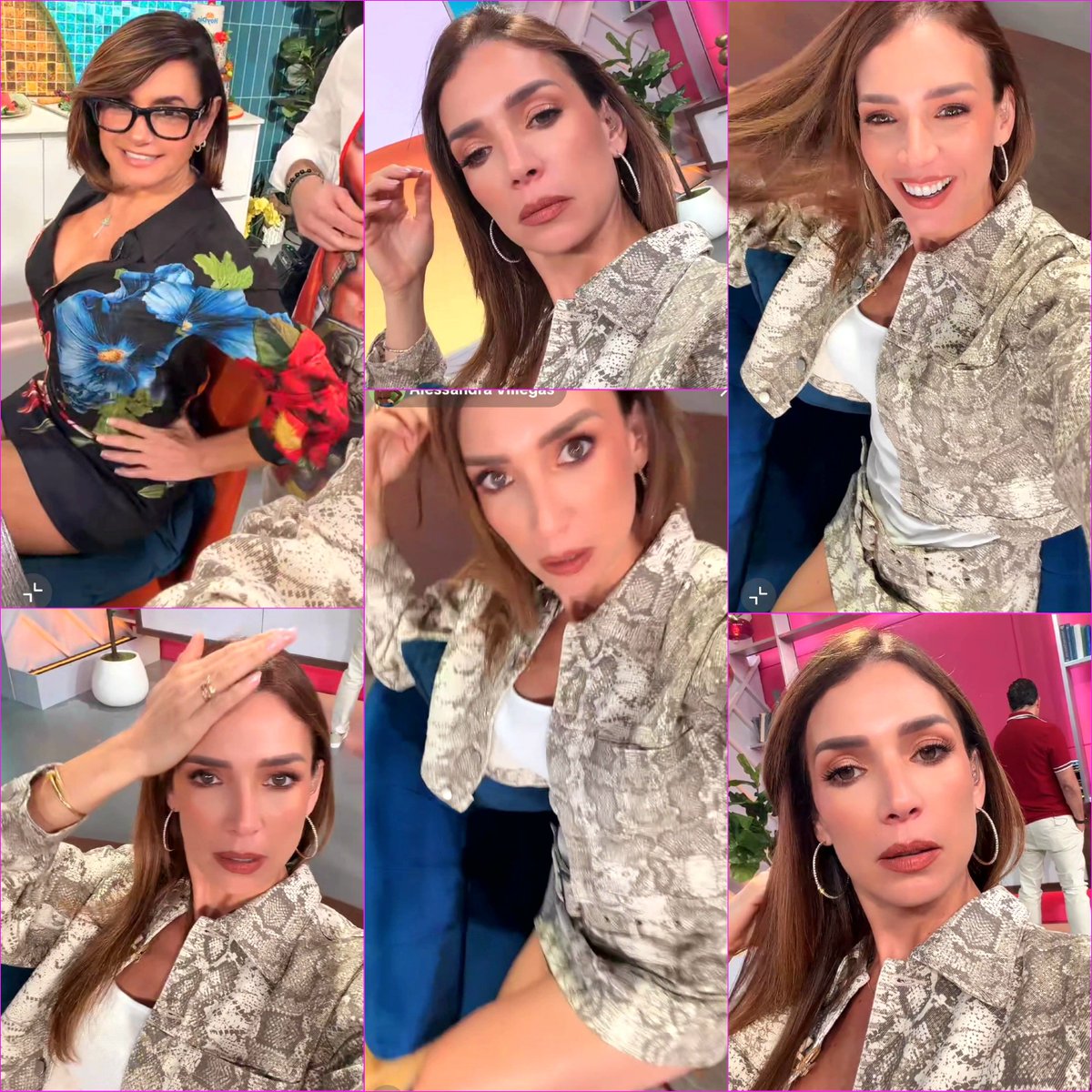 Uppiepond's tweet photo. Happy Friday & Feliz Viernes! ✨️🥳 Tune into @hoydia on @Telemundo to catch the fabulous @Alessandraville & @MenchacaOficial! Follow them on TikTok for exclusive bts! 💪🥰😫🔥 #Friday #viernes #telemundo #Spanish #TV #hoydia #ootd #fyp #TikTok #bts https://t.co/ATiJgqmhHV