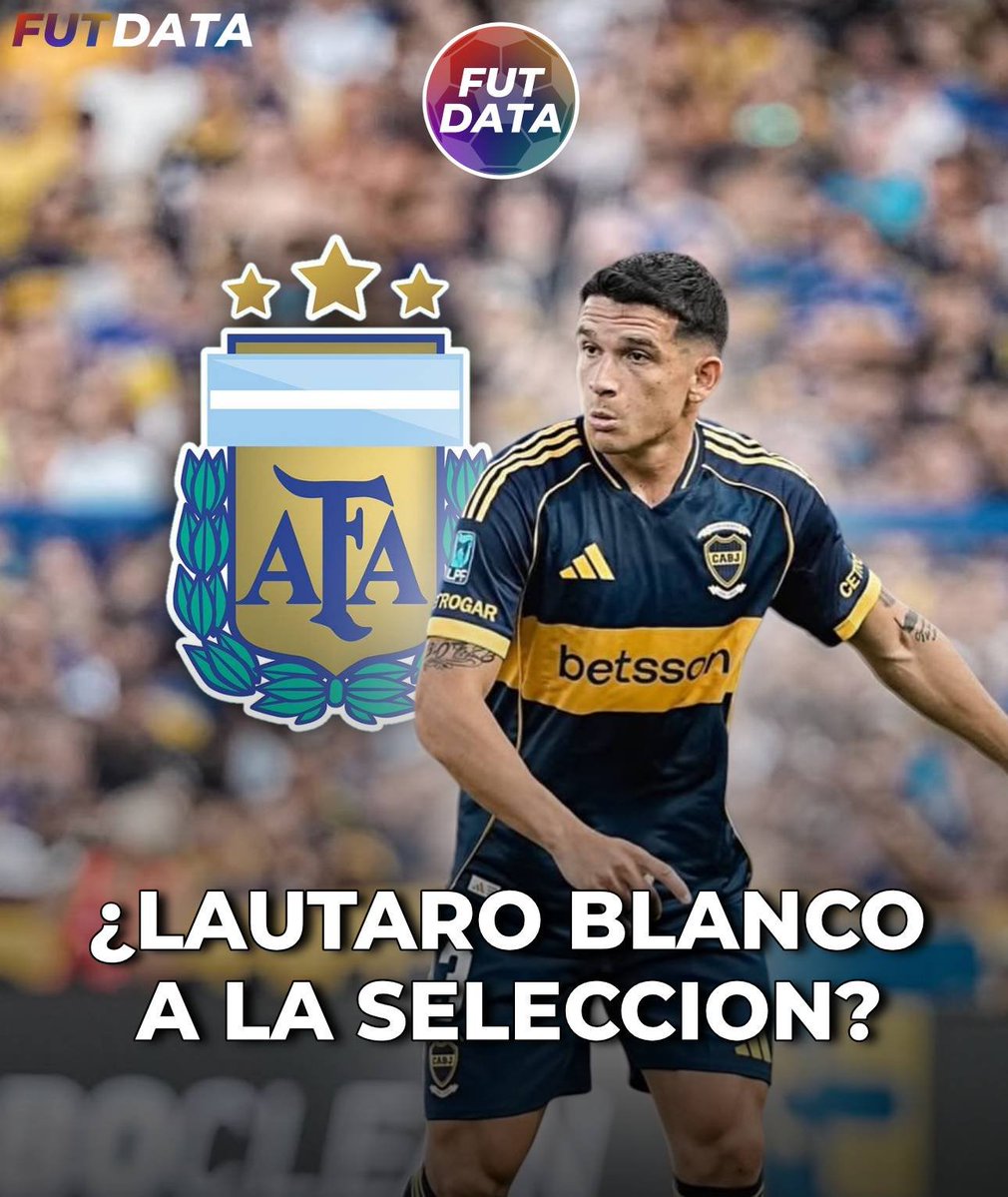 futdatatw's tweet photo. ⚽️🇸🇪LAUTARO BLANCO esta siendo seguido de cerca por el cuerpo técnico de la SELECCIÓN ARGENTINA🇦🇷
en base a su buen rendimiento en Boca.

ℹ️ Vía @dsportsradio

#blanco #lautaroblanco #boca #seleccion #futdata https://t.co/Cn0qNjJQe2
