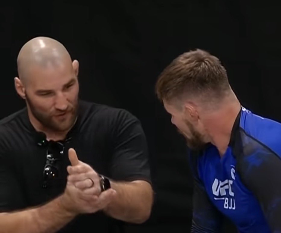 jaycomedy77's tweet photo. Here’s the thing Bryce, just shoot that autistic fag #seanstrickland #brycemitchell #ufc #mma https://t.co/q0MBqHJ82U