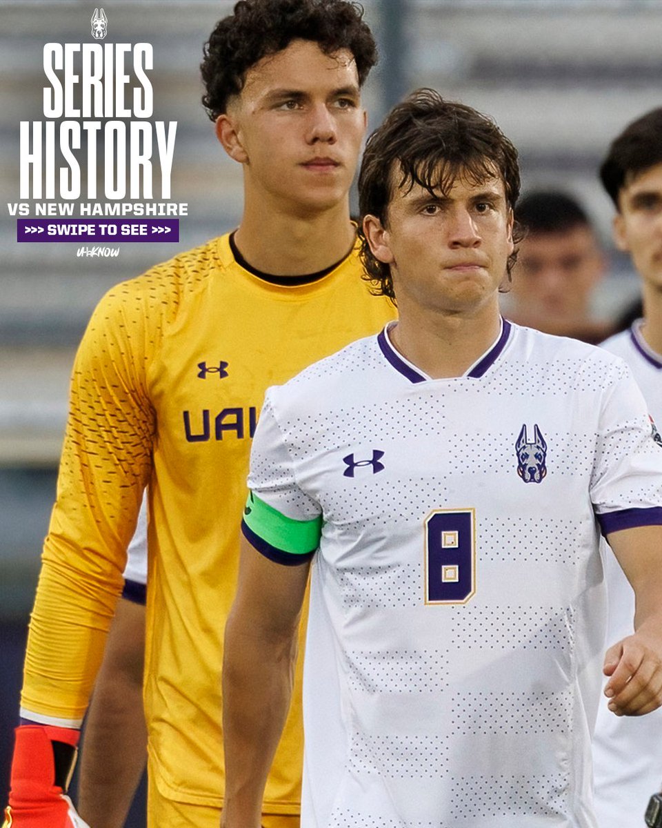 UAlbanyMSOC's tweet photo. Before tomorrow’s #AEMSOC opener at 6:00 pm in Casey Stadium, let’s take a look at the series history against New Hampshire. 👀
#UAUKNOW // #UAlbanyFutbol https://t.co/mXrsNg3IjY