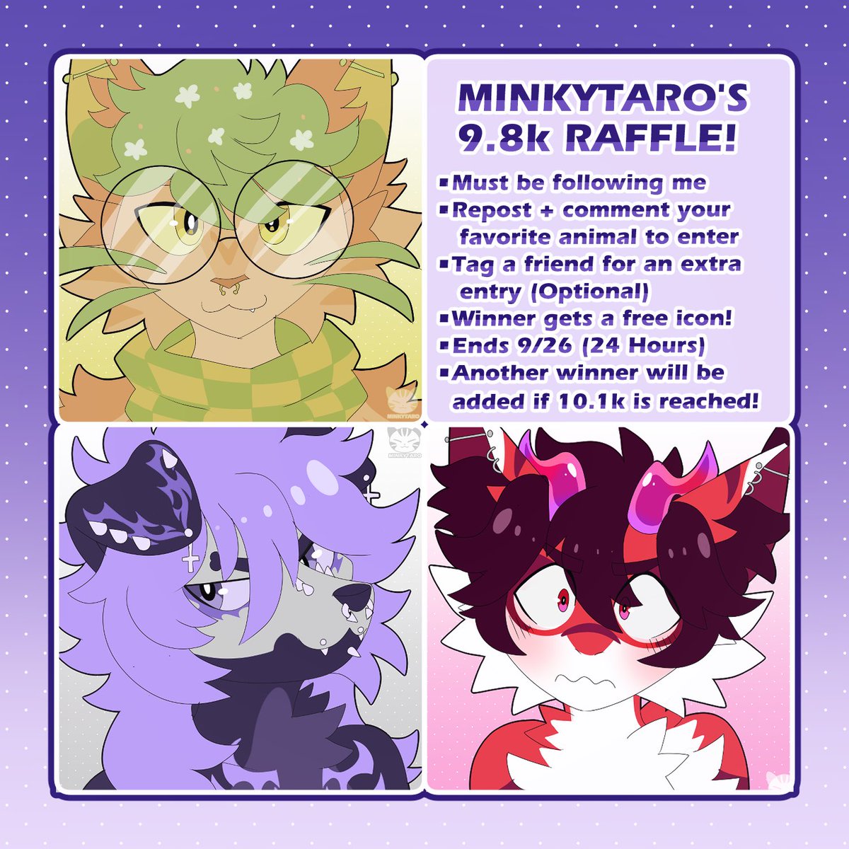minkytaro's tweet photo. good luck everybody! https://t.co/AGPCH0XmDU