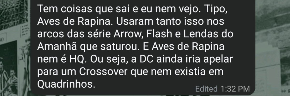 doctcrwhore's tweet photo. “aves de rapina nem é hq” ah sim, entendo. https://t.co/jm1awuRDXP
