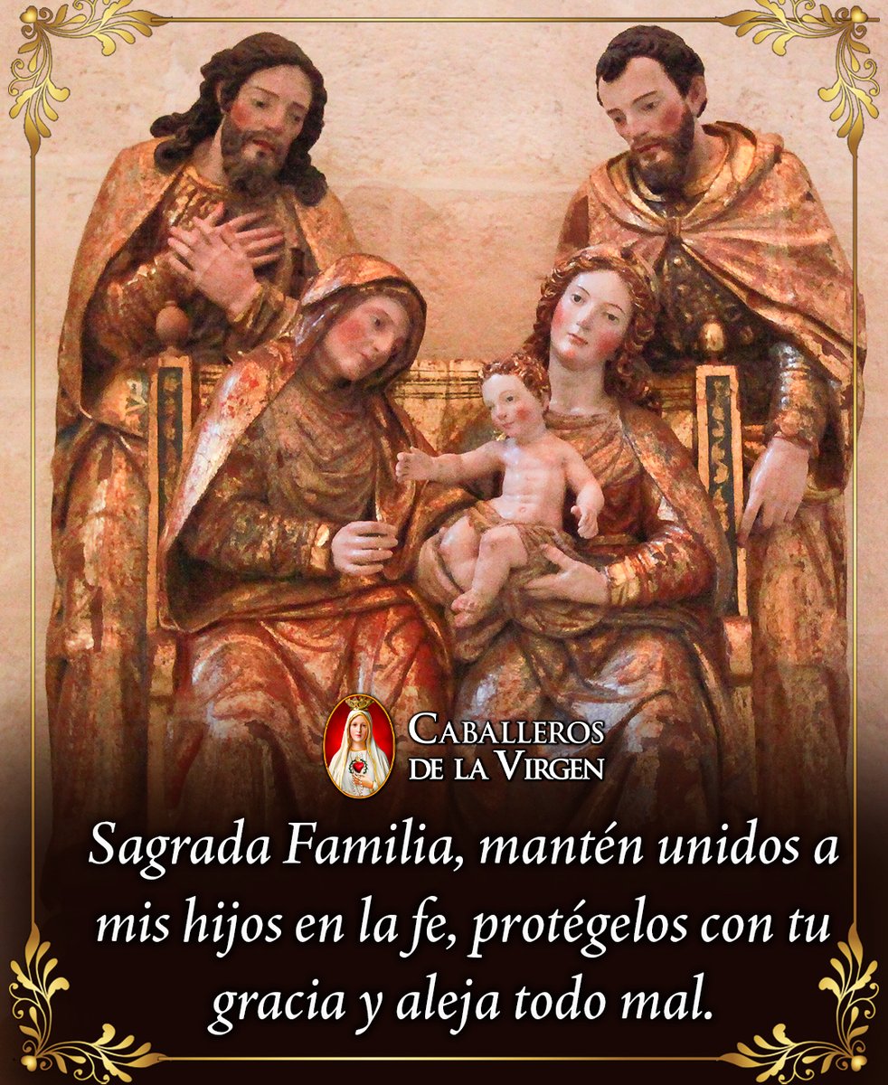 Cab_Virgen's tweet photo. agrada Familia, mantennos unidos en la fe. ❤️ Jesús, María y José, bendigan nuestros hogares, fortalezcan nuestros vínculos y enséñennos a vivir con amor, paciencia, oración y entrega. https://t.co/IQnWHaX6Q7