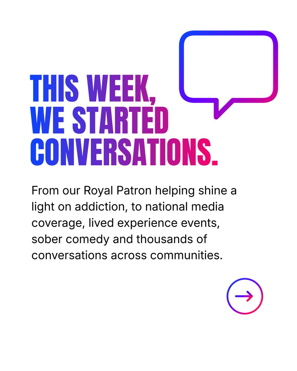 ActionAddiction's tweet photo. 17,000 conversations. That's our goal. 🎯 

A simple ambition inspired by a powerful statistic: one conversation for every life lost.

Since launching The Big Addiction Conversation, people across the UK have already started sharing stories, challenging assumptions and talking more openly about addiction.

Collective action is one of the most powerful ways to drive change, reduce stigma and make conversations about addiction a more normal part of everyday life.

Now we're inviting even more people, workplaces, organisations and communities to join the movement.

Here's how you can get involved 👇

💬 Start a conversation
📲 Try our Digital Conversation Cards
📦 Request a physical card pack
🧰 Download the campaign toolkit

Your voice matters. Every conversation counts. Help us reach 17,000.

🔗https://t.co/NXEM27KkVI
#BigAddictionConversation