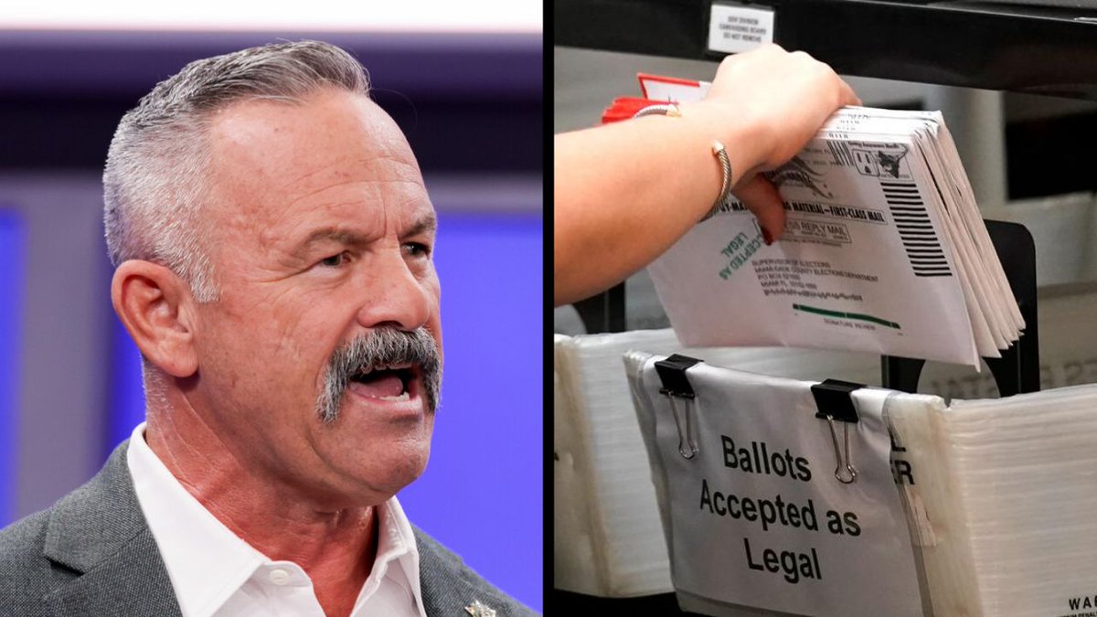 GOP__Ls's tweet photo. 🚨 BREAKING: The California Supreme Court just ruled that Republican Sheriff Chad Bianco illegally seized 650,000 ballots. https://t.co/t5A4zFR79a