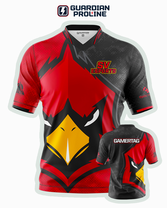 guardianproline's tweet photo. New jerseys for @esports_SVHS for the 26/27 season! Illinois High School Esports https://t.co/FjxyjseVHS