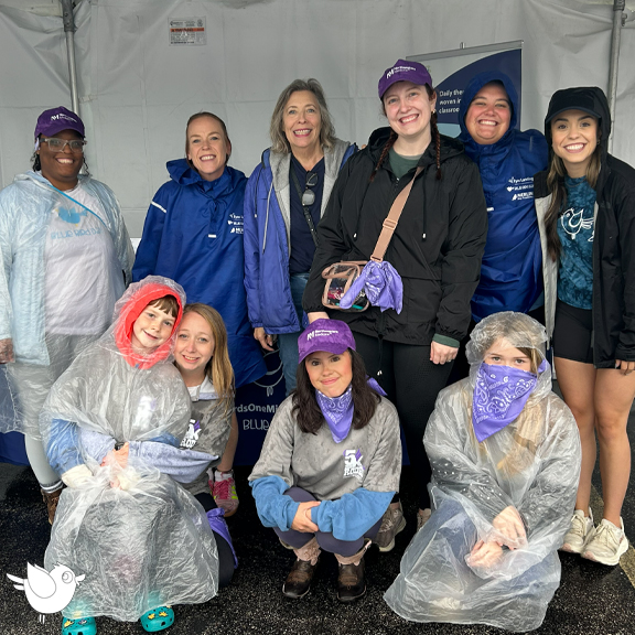 BBDProgram's tweet photo. We had an incredible time at the @EpilepsyFdn 5K Rodeo this past Saturday! Rain or shine, our team was proud to stand with our community, celebrate inclusion, and raise awareness for epilepsy. Thank you to everyone who joined us! 💜🤠 #epilepsyawareness #bluebirddayprogram https://t.co/G9UF79blRi