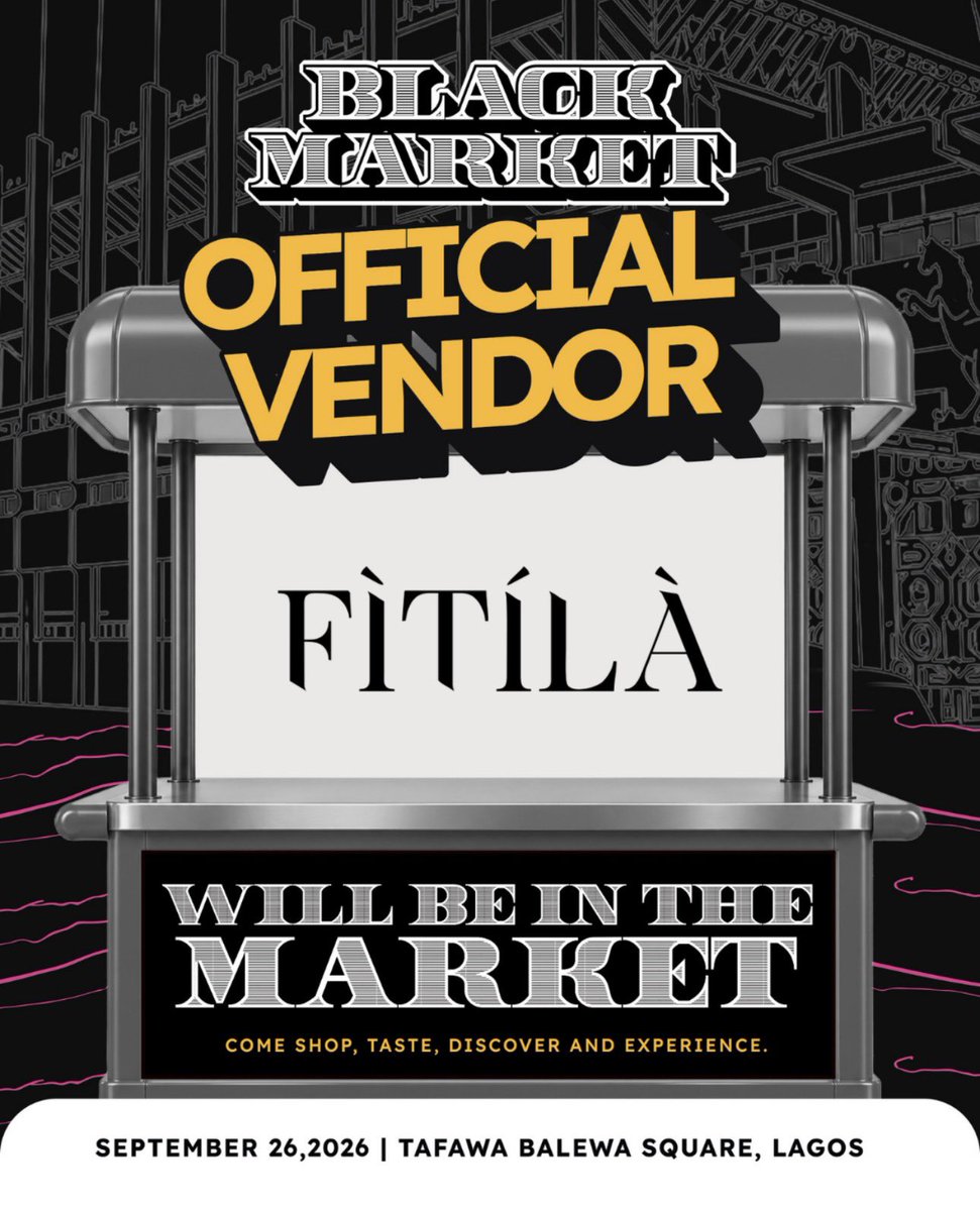 AdisaAkomolede's tweet photo. FÌTÍLÀ is pulling up to #WATCHBLACKMARKET! 🖤🔥

🕯️ Candles
🌿 Diffusers
💦 Room/Linen Sprays
🌸 NEW BABY: Our Custom Perfume Bar — create your own scent! 👀
🎁 Free gifts to be won!

Make your custom perfumes as low as N10,000. 

Up to 30% OFF selected products! https://t.co/YiYWA4p9Kd
