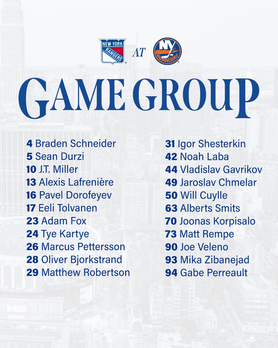 NYRangers's tweet photo. Taking the ice on Long Island ⤵️ https://t.co/c4nhVjWZeH