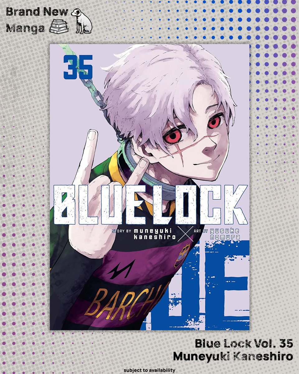 hmvtweets's tweet photo. Calling all manga readers! 🗣️📢
We've just added a variety of manga titles. From Blue Lock to Gachiakuta, you're sure to find your next favourite read.
Check out the full selection here! | https://t.co/gJ9fYLfjMb

#Manga #Anime #JojosBizarreAdventure #BlueLock https://t.co/tDabbTxbkB
