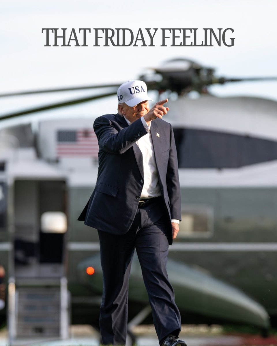usedgov's tweet photo. That Friday feeling. 🇺🇸 https://t.co/B5ssYtdduC