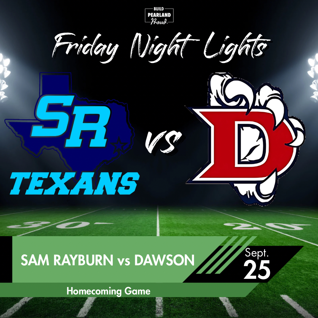 PearlandISD's tweet photo. It’s game day for Dawson HS! Our Eagles are back home under the lights! 🌟🏈 

Heading to a Pearland ISD football game? Know before you go: Clear Bag Policy + Cashless Concessions.

Stadium Rules: https://t.co/hNiaKhZU9Z
Concessions: https://t.co/7k7LneCt1D

#BuildPearlandProud https://t.co/nzR7Tn1c8K