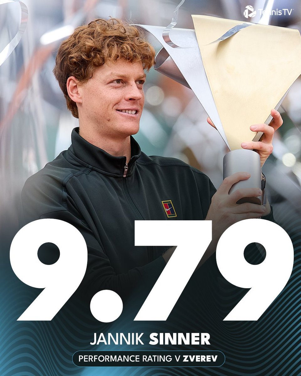 levitoslam's tweet photo. jannik sinner was insane for playing at this level against the best player in the world https://t.co/jSsVFCMNhH