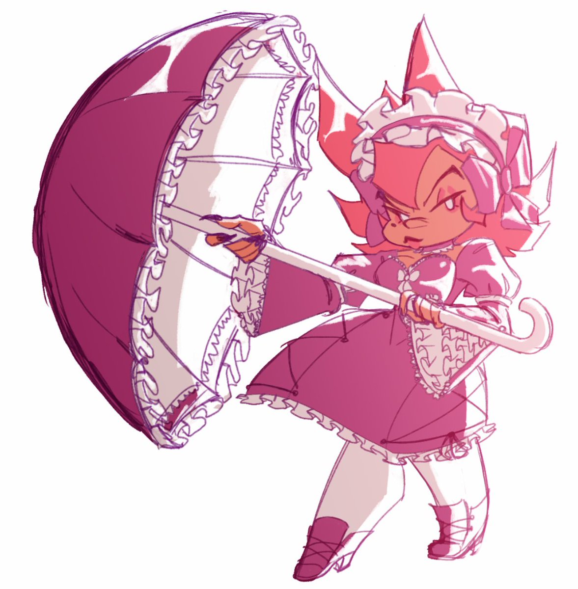 TheSpaceHatter's tweet photo. Today's warm up doodle

Gothic lolita Cassandra cause I just love to draw her in cute outfits https://t.co/vKeyH4ndnH