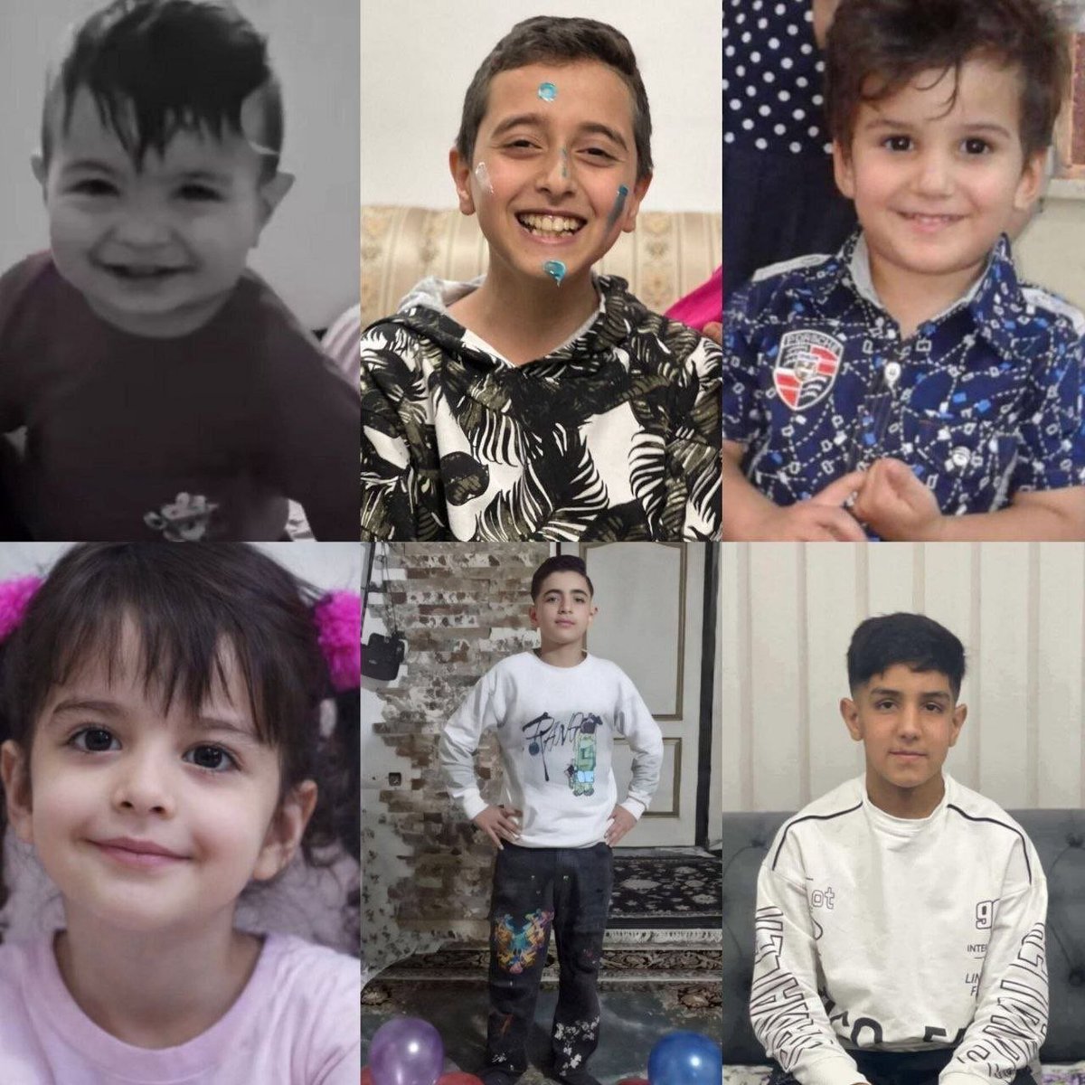 Barbararcana's tweet photo. @wild_Roseiiii @FoxNews He claimed in his fox news interview that those who protested against the Islamic Regime in Iran were Mossad agents.Who were they? What did they do to deserve being killed?
Look at their faces and answer: were these children really Mossad agents? #pezeshkian_liar https://t.co/PVwyUR1PUE