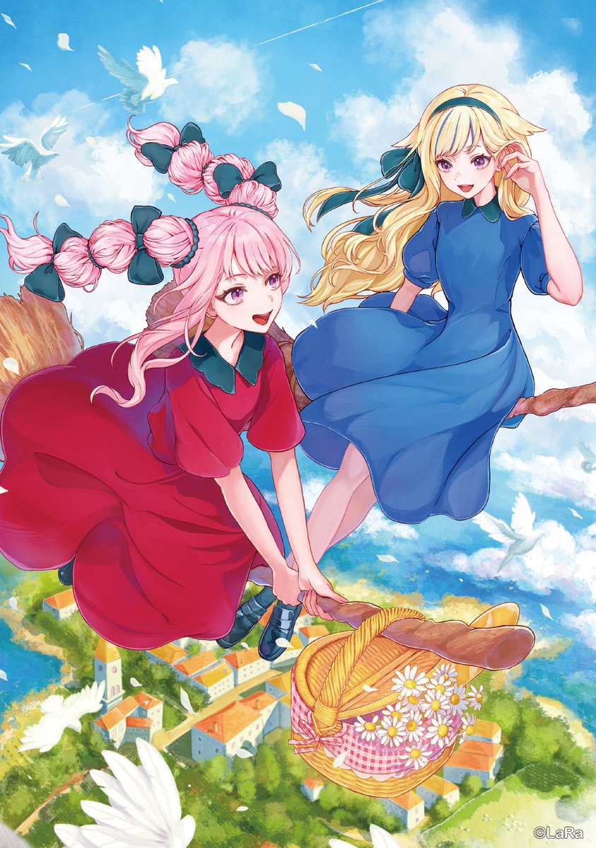 NAKA_u_MA's tweet photo. HIMEHINA Official Trading Card Vol.2
『 The World of Parallels 』 にて、
カードイラストを1枚担当させていただきました！

よろしくお願いいたします🧹💫
#ヒメヒナトレカ https://t.co/d5EOCdMk33