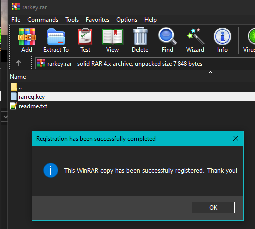 aenathari's tweet photo. @WinRAR_RARLAB I PAID MY DUES; took like 15 years, but i did! https://t.co/4xcPUTPly4