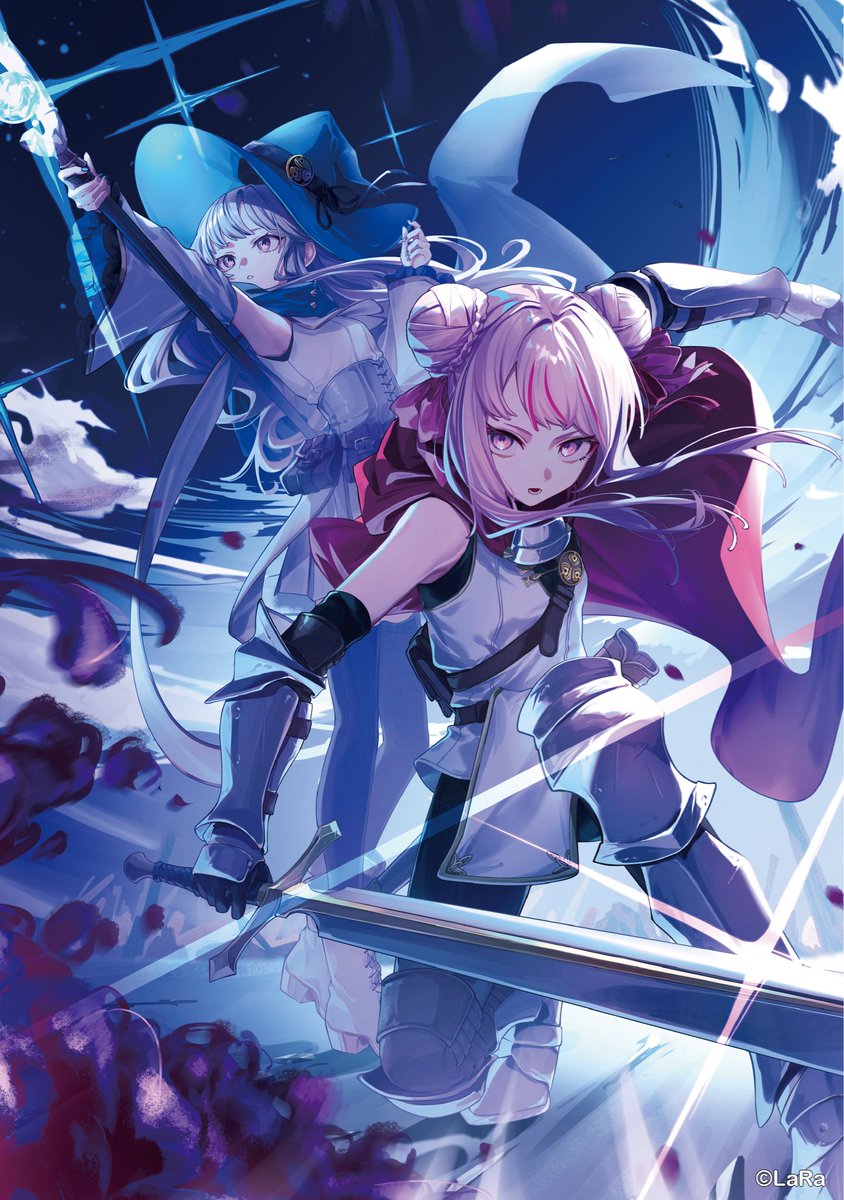 Y_osushitabetai's tweet photo. 【HIMEHINA Official Trading Card Vol.2 The World of Parallels】にて、
イラストを1枚担当させていただきました！⚔️ ✨

どうぞよろしくお願いいたします！

#ヒメヒナトレカ https://t.co/nQabNkXbEn
