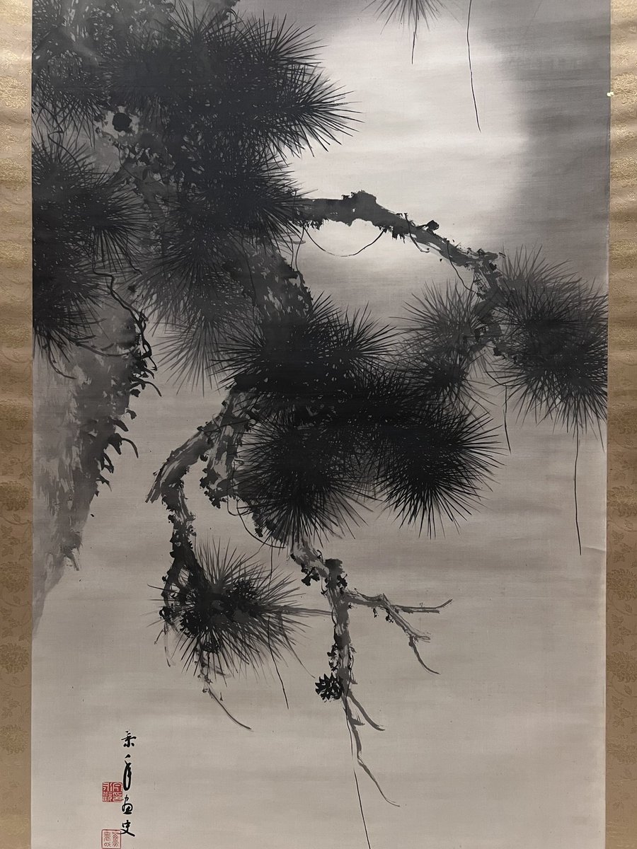 griffin738's tweet photo. 今夜は中秋名月
岸竹堂『月に薄虫(うすむし:はかないもののたとえ)』
今尾景年『松間朧月』
横山大観『洞庭の夜』 https://t.co/0htj4nNKfw
