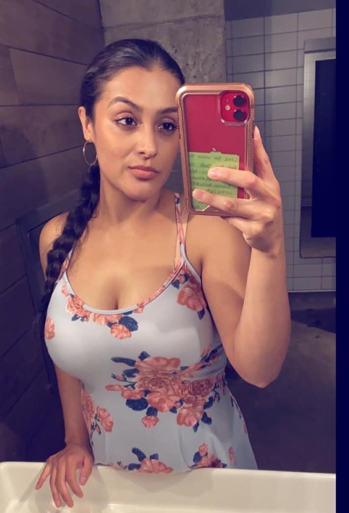 Goonfien's tweet photo. What do yall think of this Mexican slut #Mexican #Latina #wankchat https://t.co/PQiXAVald2