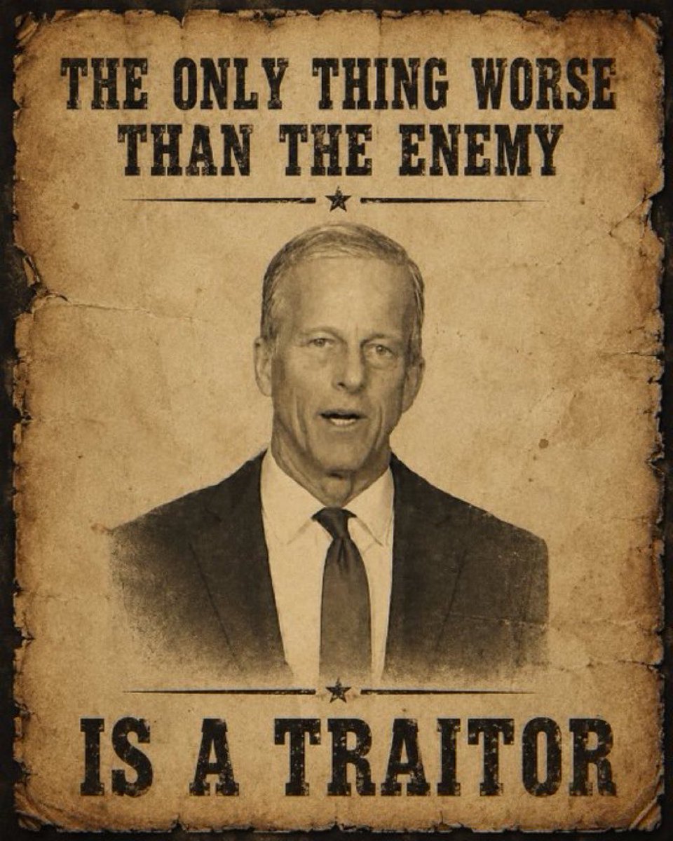 Mark561256's tweet photo. Fire Thune https://t.co/dYWKoNmPhU