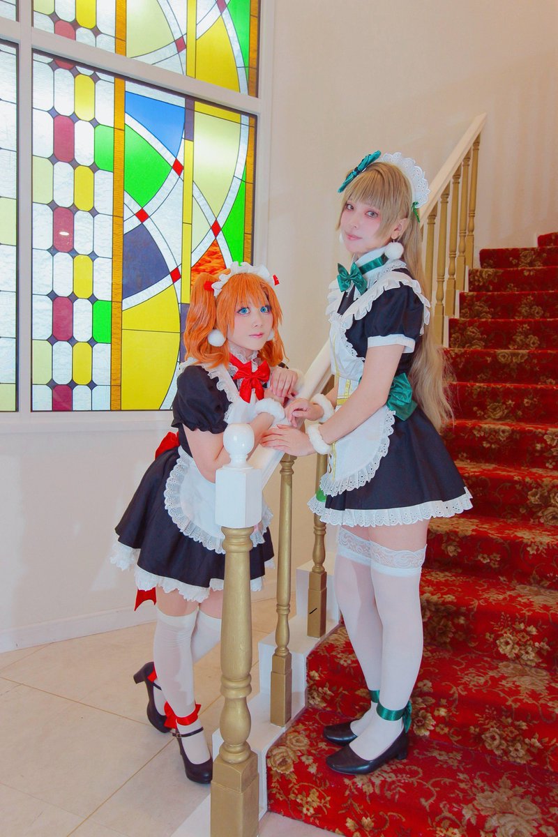 s_miturugi's tweet photo. 【cos】
ラブライブ／穂乃果&amp;ことり
(もぎゅっと)

穂乃果：御剱さやか
ことり：れも。

📷：@poko_22

#さやかのコス記録 https://t.co/EsTOLa7gIX