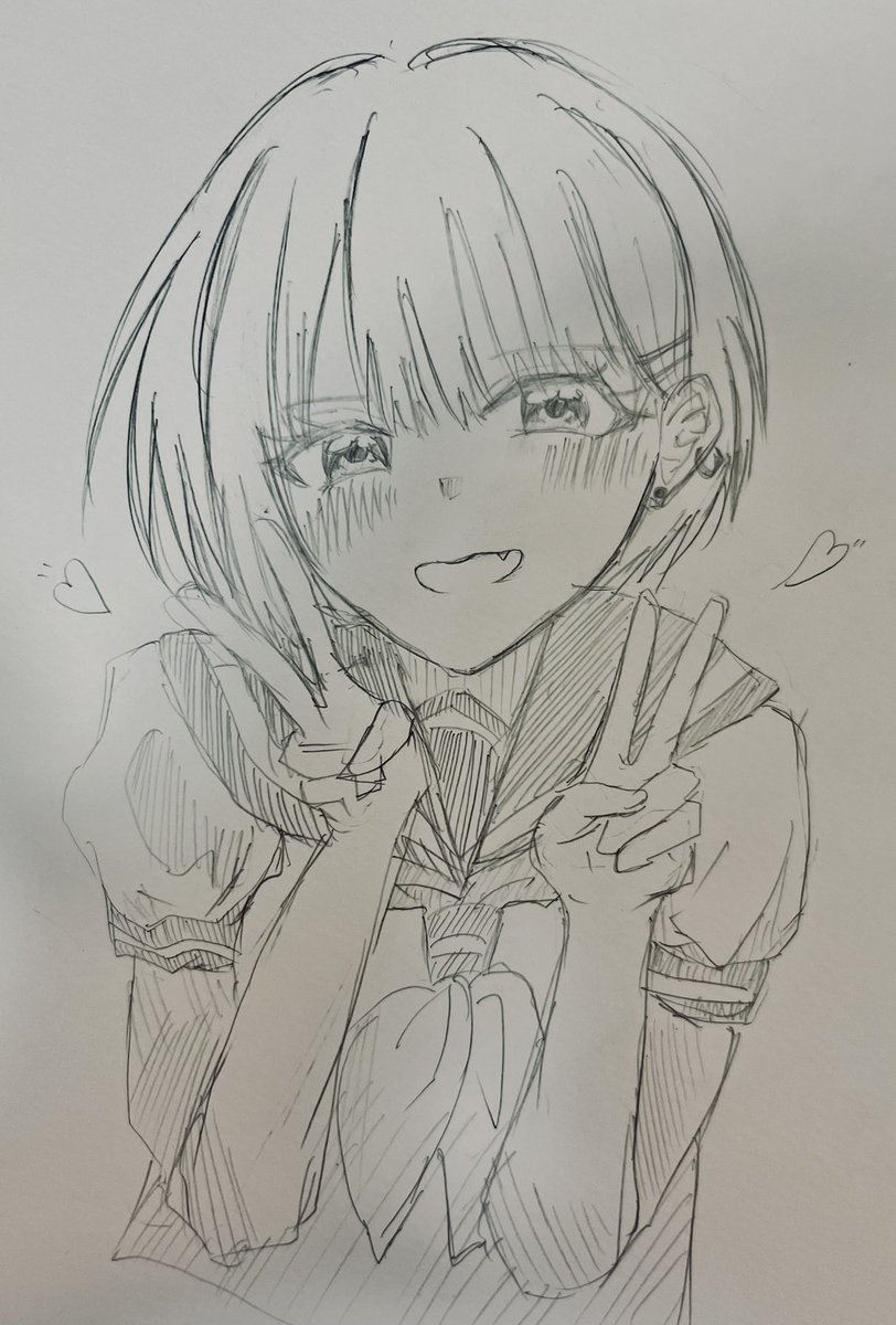 Yukimi5ma1's tweet photo. #創作 #イラスト
#落書き 
もっと描きたい！ https://t.co/O4q0IEdsnR