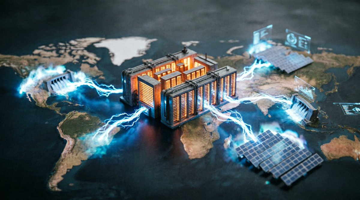 vkt8585's tweet photo. AI consumes electricity. Lots of it. ⚡

Data centers aren't just processors; they are giant energy grids.

Soon, AI supremacy won't just mean best code—it will mean best access to clean, scalable power. Compute needs energy, not just algorithms.

#ai #technology #energy #world https://t.co/5jlEBV6XUe