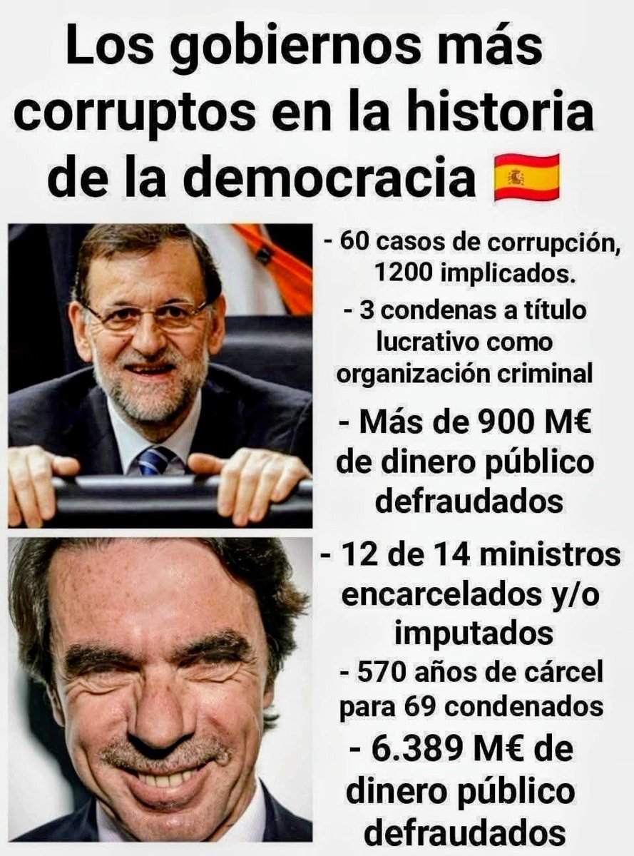 nefeerr's tweet photo. #PP #aznar #rajoy https://t.co/C6UGKOXjNE