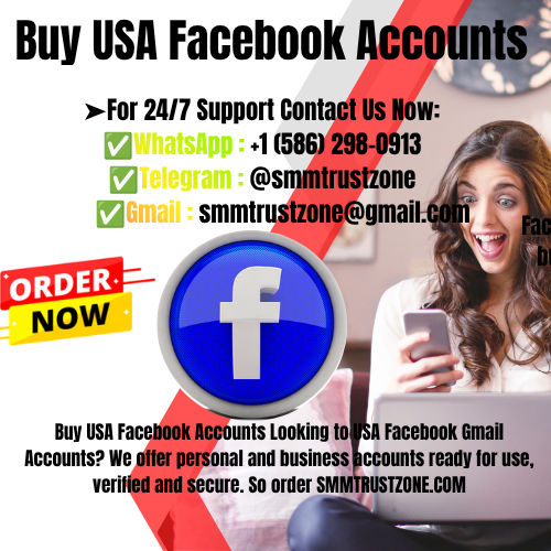 SmmTrustZone55's tweet photo. Buy USA Facebook Accounts in Bulk – Trusted Seller and Fast Delivery
➤For 24/7 Support Contact Us Now:
✅WhatsApp : +1 (586) 298-0913
✅Telegram : @smmtrustzone
✅Gmail : smmtrustzone@gmail.com https://t.co/VEB7roeiqJ