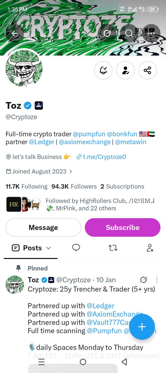 YoungBil11's tweet photo. @Cryptoze @alMansourQasimi CpLYstujLbyb2xUvmotqZdyMd5JuiB8suiXTz6oPzr65

@Yusuf0xx 
@auwalkhan104 

Done ✅ https://t.co/61jNMMLLR3