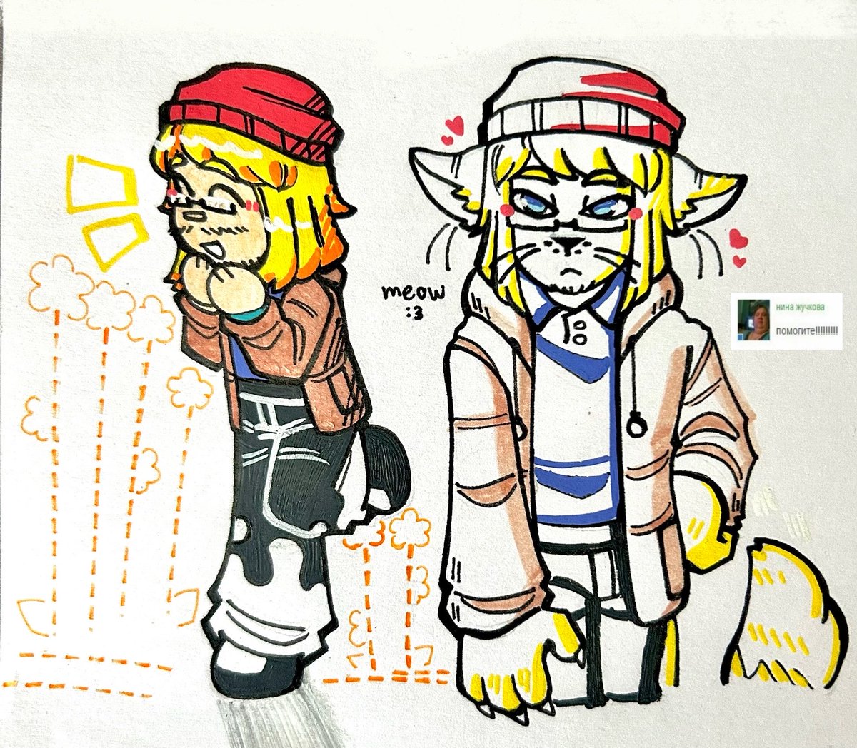 Cubon8642's tweet photo. Bought a small pack of acrylic pens today because I've never used them before and wanted to try out something new idk

#fnati https://t.co/Gkq4YXNAwy