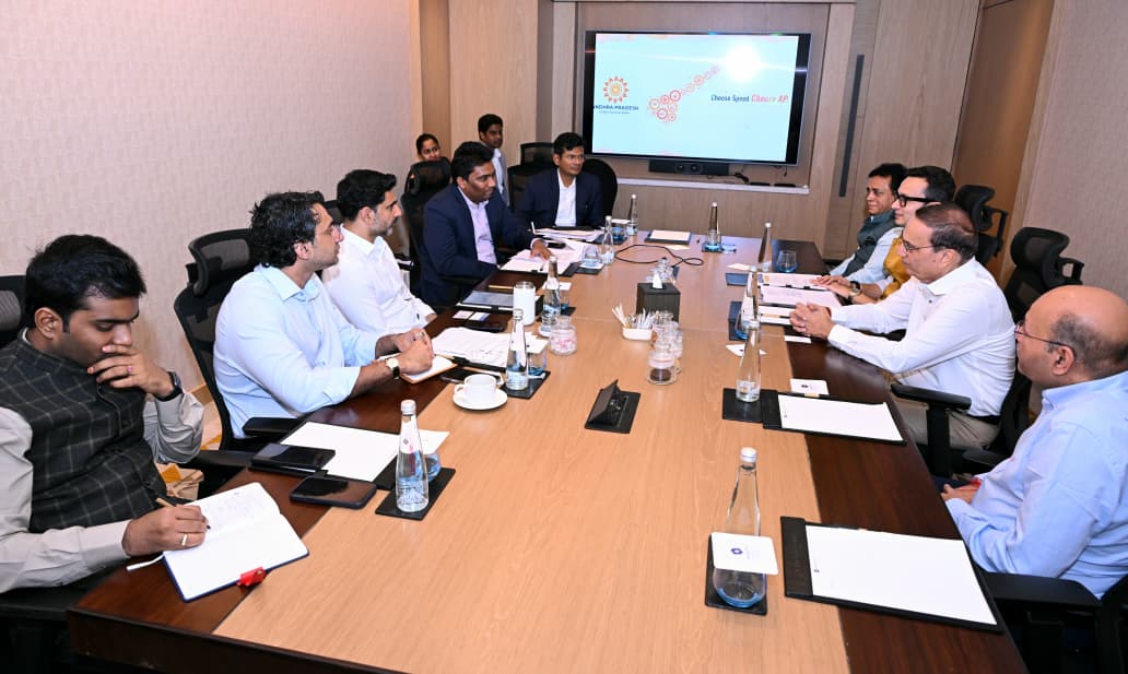 naralokesh's tweet photo. Pleasure meeting Mr. Bajrang Bothra, Chairman of EPACK Group, in Ahmedabad.

With Visakhapatnam rapidly emerging as a major data centre hub, EPACK is setting up a dedicated prefabricated construction facility in Vizag to support the growing data centre ecosystem. I was delighted to learn that their prefabricated unit for Google’s data center will generate 3000 jobs in Vizag. 

EPACK already has a strong presence in Andhra Pradesh through its manufacturing operations at Sri City and its PEB and insulated sandwich-panel facilities at Mambattu, including the Phase II facility that commenced commercial production in April 2026.

#ChooseSpeedChooseAP