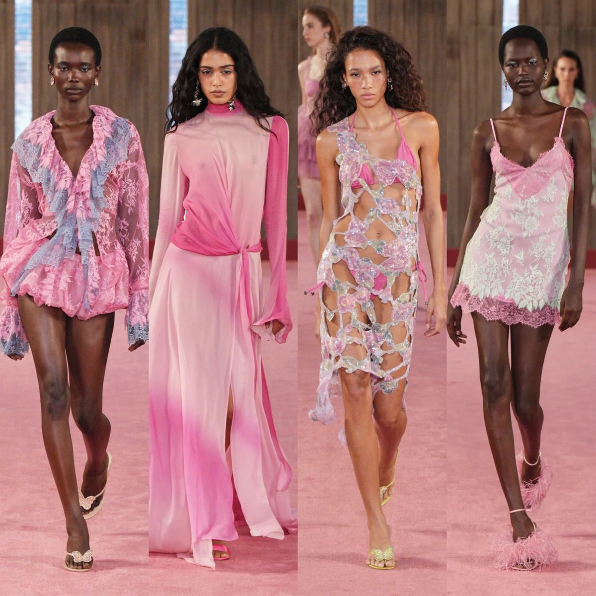 modelsdiaryy's tweet photo. blumarine ss27 by david koma https://t.co/DMzcAupzIX