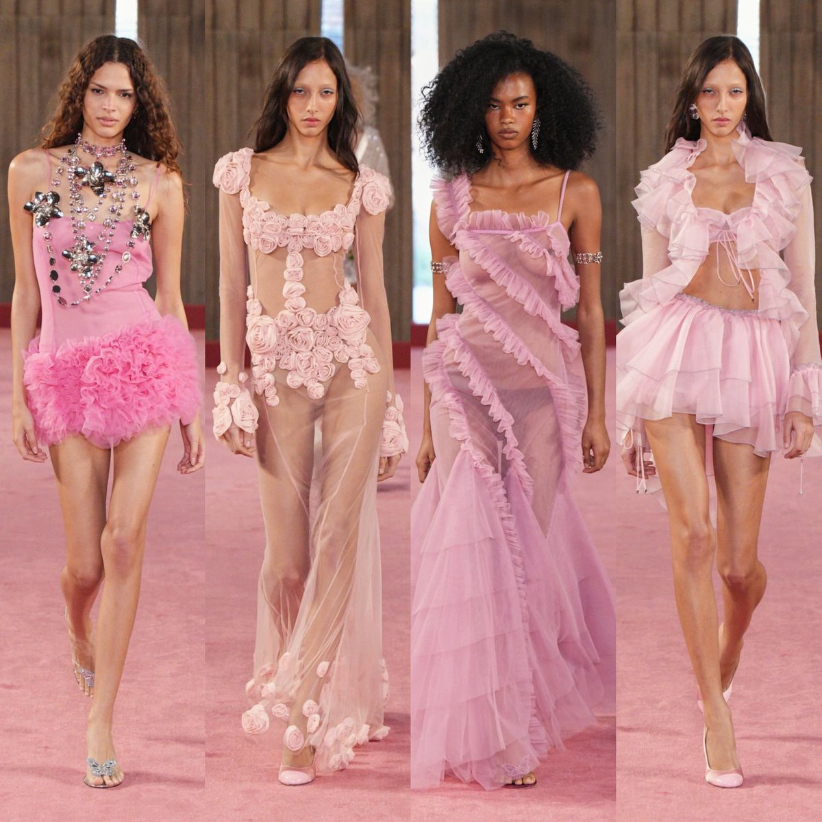 modelsdiaryy's tweet photo. blumarine ss27 by david koma https://t.co/DMzcAupzIX