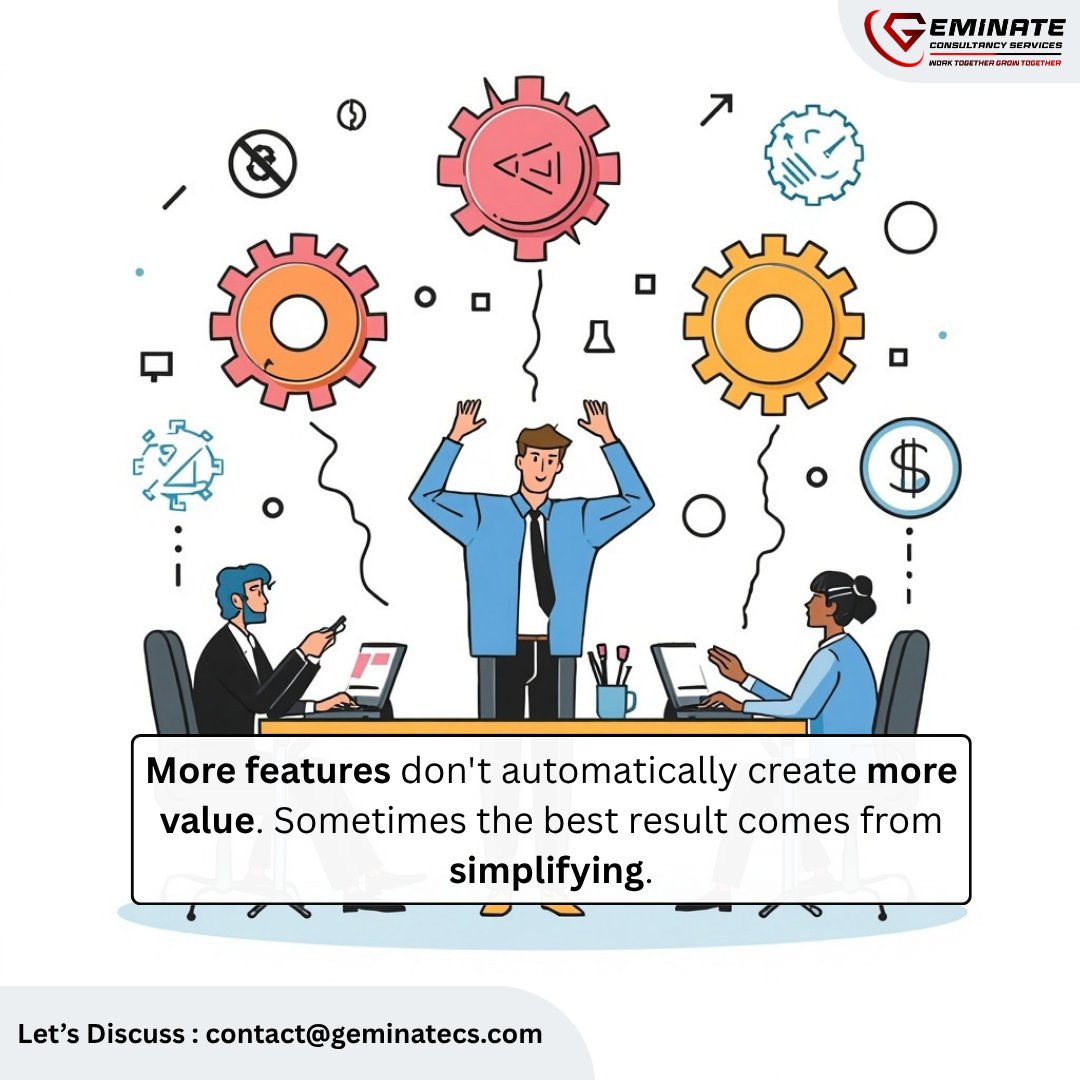 geminatecs's tweet photo. One of the most successful ERP projects succeeded because the team removed complexity instead of adding it.

Simple scales surprisingly well.

#ERP #OdooERP #ERPImplementation #GeminateCS https://t.co/pey3VMFCBQ