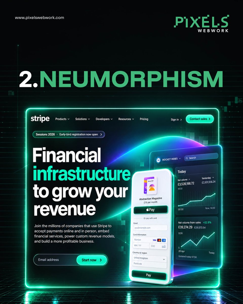 pixelswebwork's tweet photo. ✨ Top Web Design Trends to Watch in 2026

Web design is evolving beyond aesthetics — it’s about creating immersive, engaging, and memorable digital experiences. Here are 5 trends shaping modern websites in 2026
📍 Hyderabad
🌐 https://t.co/nrvrGWm4g8

#PixelsWebWork https://t.co/80HzpVYCuL