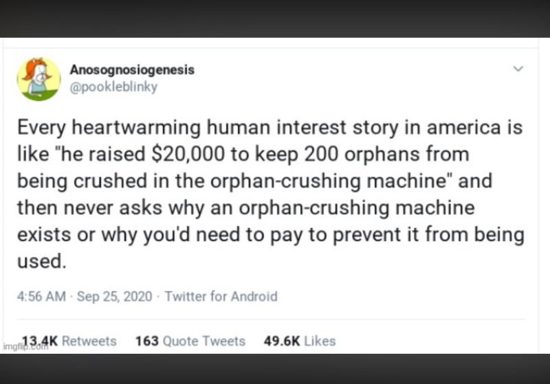 Scbthethinker's tweet photo. @nypost Not a feel good story. An indictment of system. https://t.co/CfWzjN5tun
