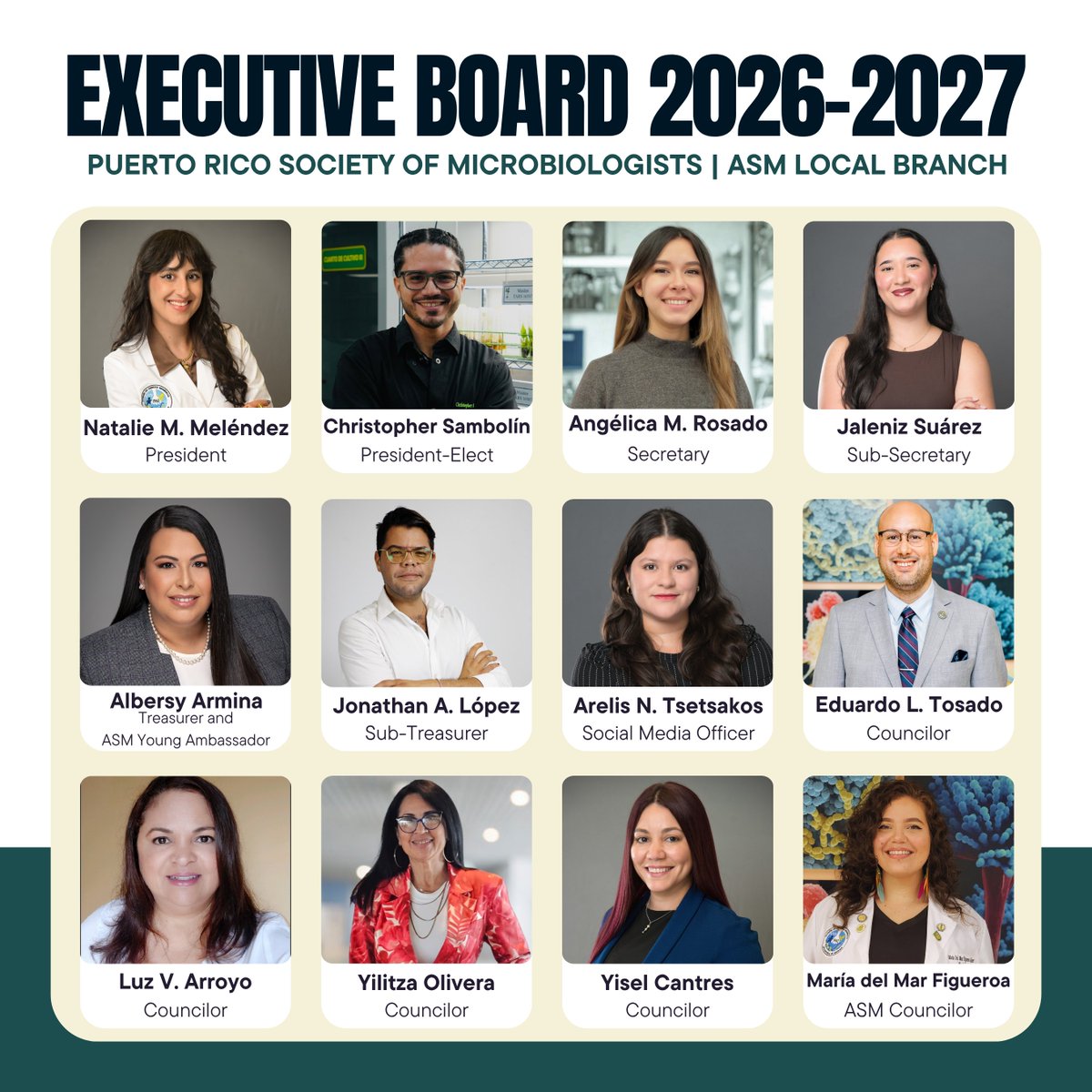 micropr_org's tweet photo. ¡Conoce a la Junta de Directores 2026-2027! https://t.co/AePUv76Aul
